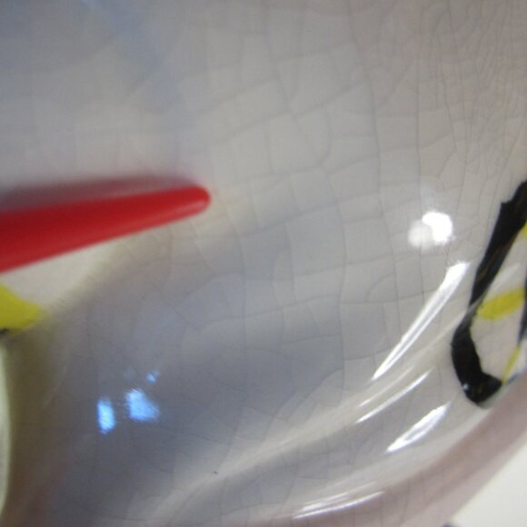 Boston Bruins Hockey Player Vintage Ceramic Lamp Arnels - Used/Works- No Shade - Picture 8 of 16